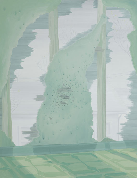 Gerald Davis - Suicide (Green), Diptychon - 