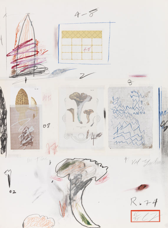 Cy Twombly - Natural History Part I, Mushrooms - 