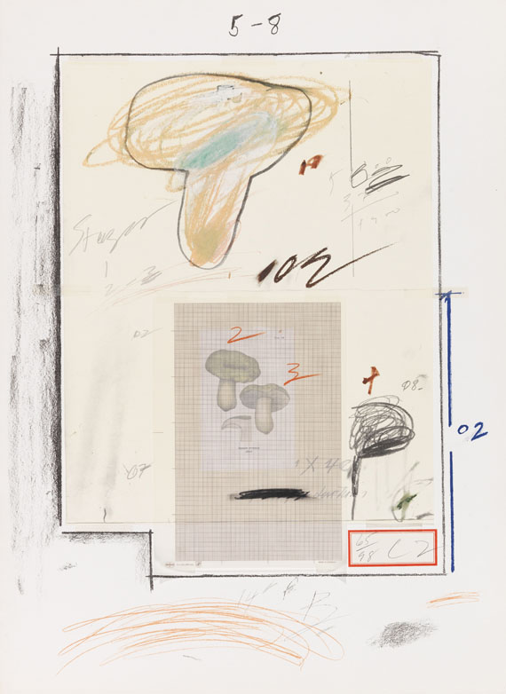 Cy Twombly - Natural History Part I, Mushrooms