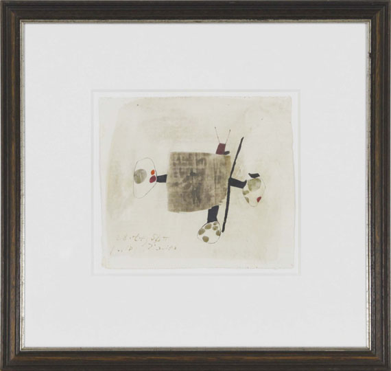 Julius Bissier - 28. Dez 58 II - Frame image