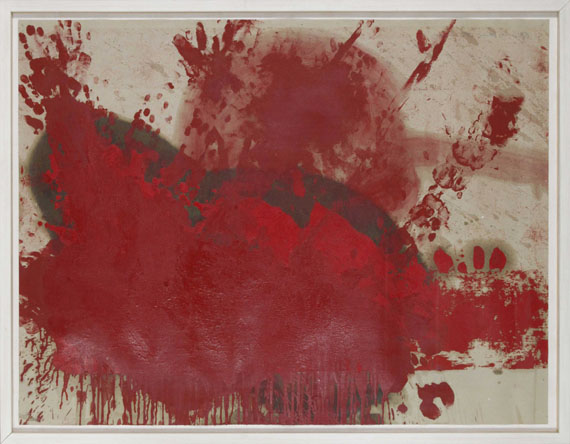 Hermann Nitsch - Ohne Titel - Frame image