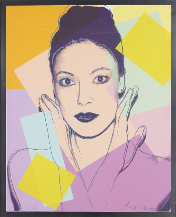 Andy Warhol - Karen Kain - Frame image