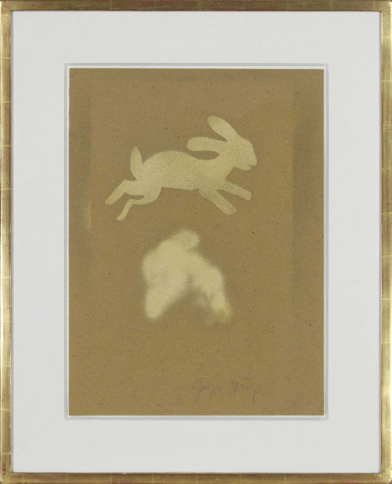 Joseph Beuys - Goldhase - Frame image