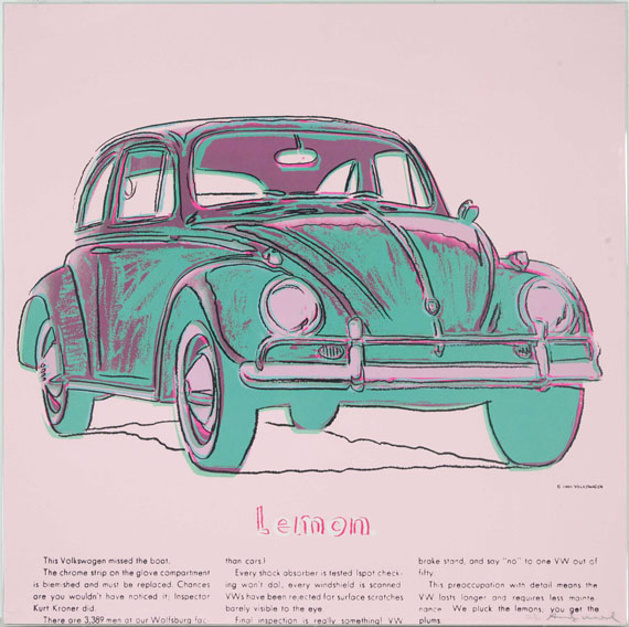 Andy Warhol - Volkswagen - Frame image