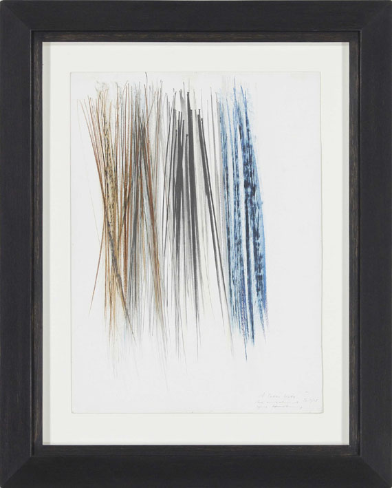 Hans Hartung - Ohne Titel (P.M. 1961-66) - Frame image