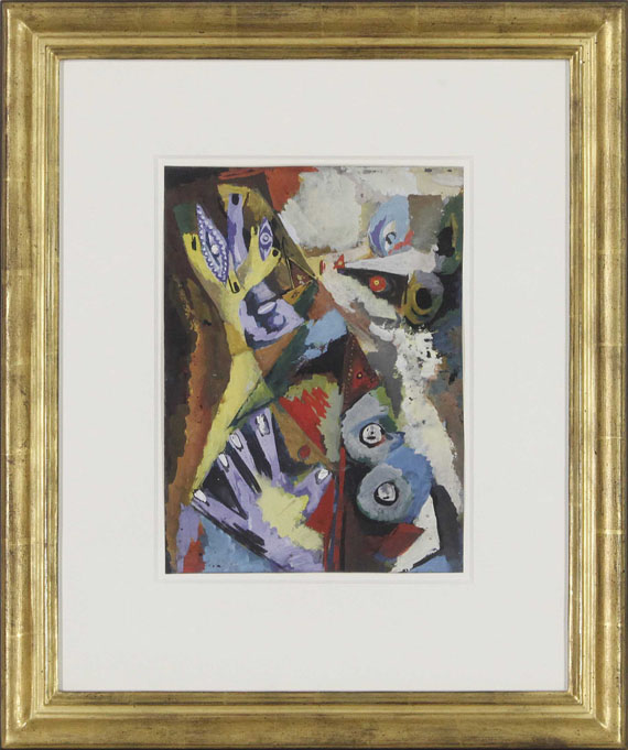 Ernst Wilhelm Nay - Paolo und Francesca - Frame image