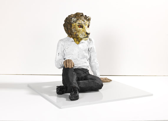 Stephan Balkenhol - Löwenmann - Back side