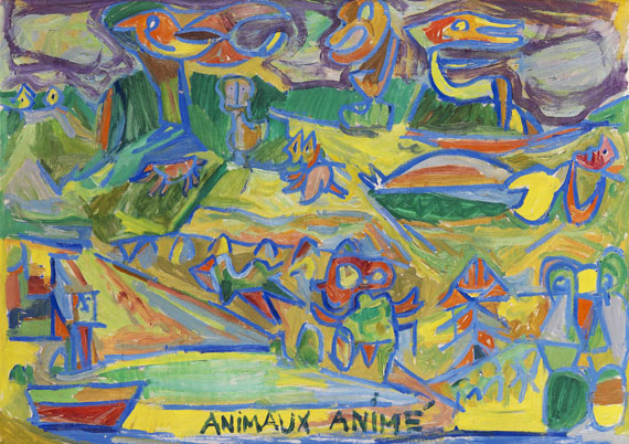 Asger Jorn - Ohne Titel (Didaska) - 