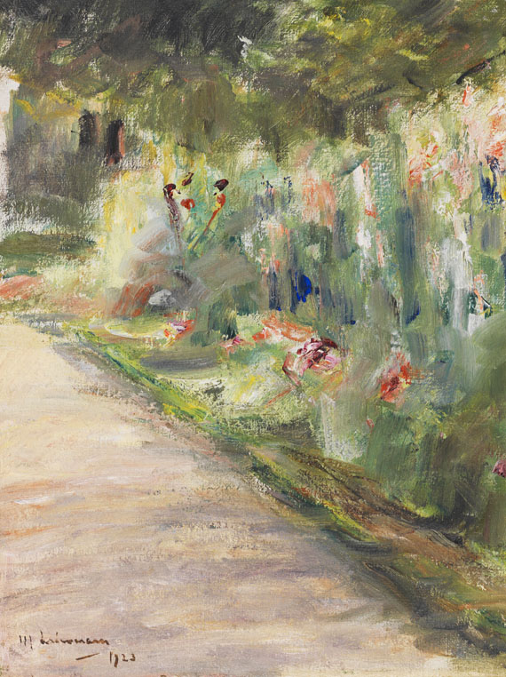 Max Liebermann - Der Nutzgarten in Wannsee nach Südosten - 