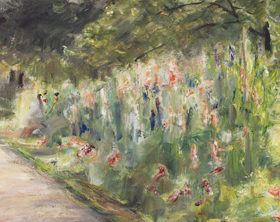 Max Liebermann - Der Nutzgarten in Wannsee nach Südosten - 