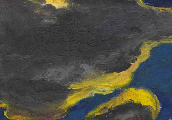 Emil Nolde - Landschaft mit Mutterpferd - 