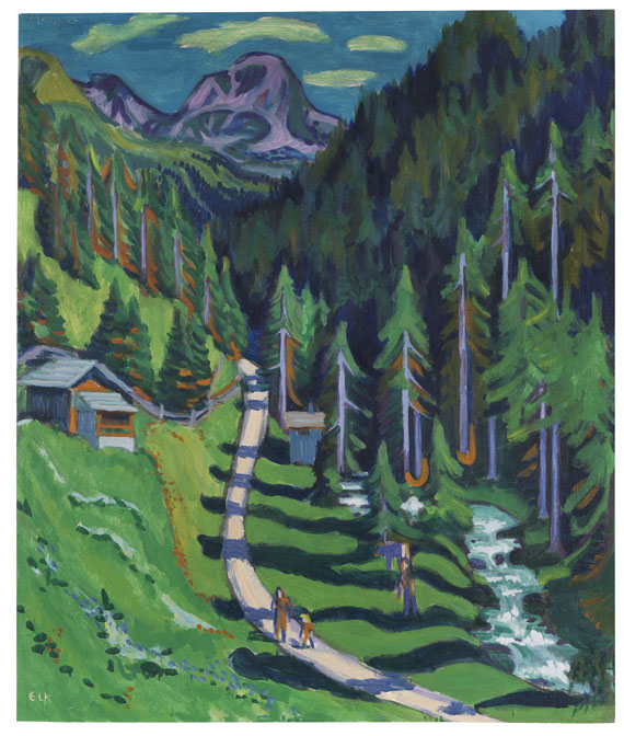 Ernst Ludwig Kirchner - Sertigweg, 1937