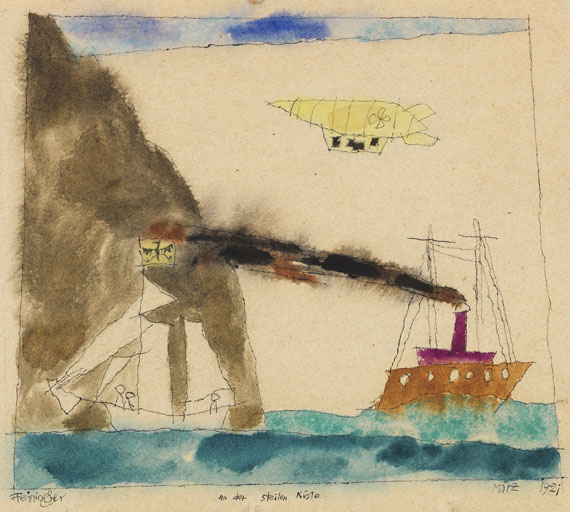 Lyonel Feininger - An der steilen Küste