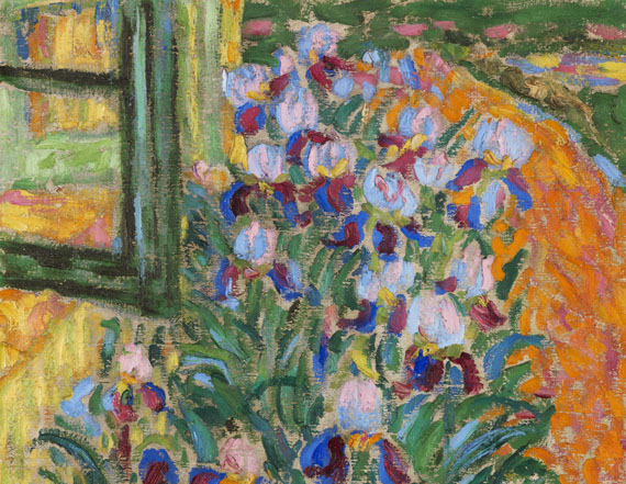 Erich Heckel - Blaue Iris - 