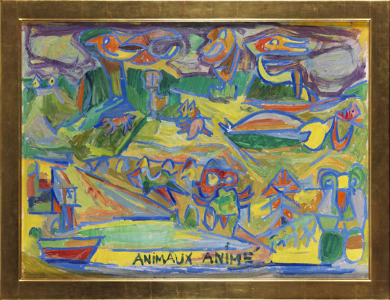 Asger Jorn - Ohne Titel (Didaska) - Frame image