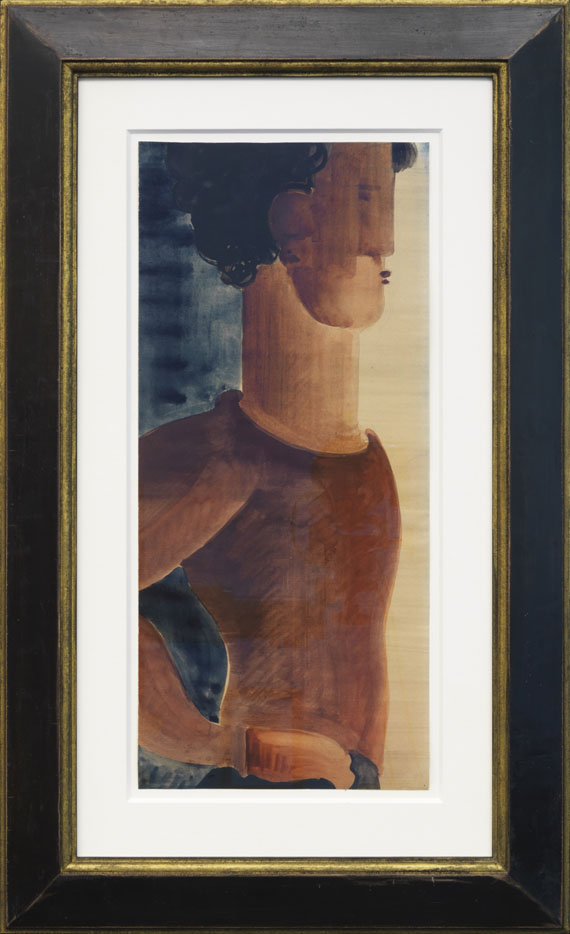 Oskar Schlemmer - Jünglingsfigur romantisch - Frame image