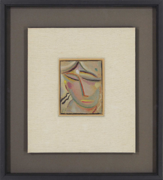 Alexej von Jawlensky - Kleiner Kopf - Frame image