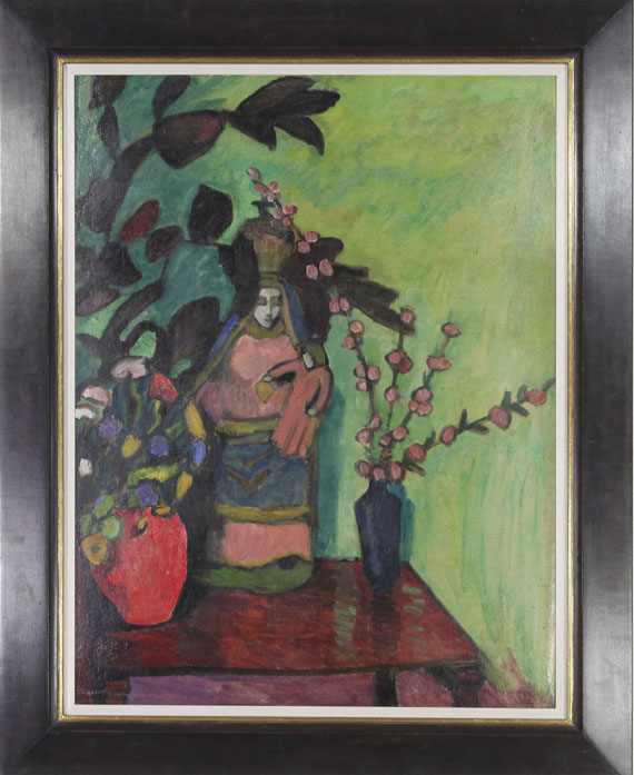 Gabriele Münter - Stillleben mit Madonna - Frame image