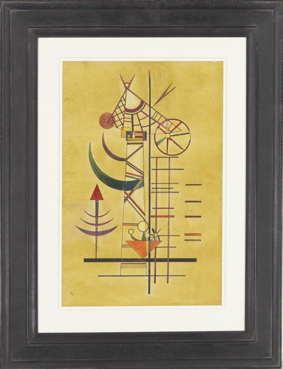 Kandinsky - Gebogene Spitzen