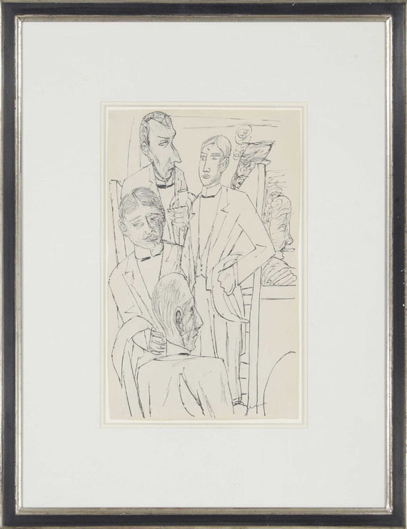 Max Beckmann - Die großen Kellner - Frame image