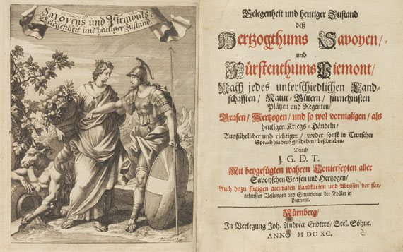Johann Georg Tucher - Zustand des Herzogthums Savoyen und Fürstenthums Piemont