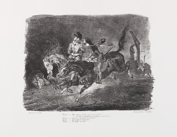 Eugène Delacroix - Faust-Illustrationen - 