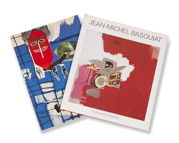 Jean-Michel Basquiat - Katalog 1985. Dabei: Collaborations