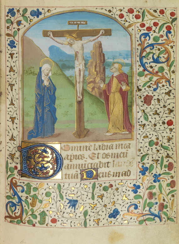  Manuskripte - Stundenbuch nach Gebrauch von Langres. Um 1490 - 
