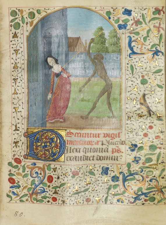  Manuskripte - Stundenbuch nach Gebrauch von Langres. Um 1490 - 