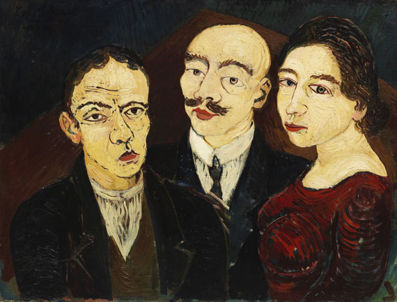 Josef Scharl - Frau mit zwei Männern
