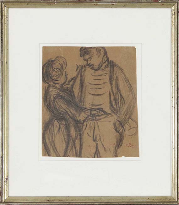 Heinrich Zille - Arbeiterpaar - Frame image