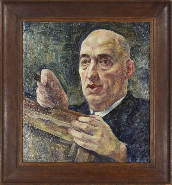 Albert Birkle - Der Kunsthändler Victor Hartberg - Frame image