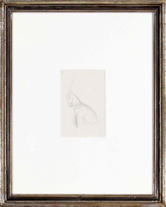 Franz Marc - Kleiner Steinbock - Frame image