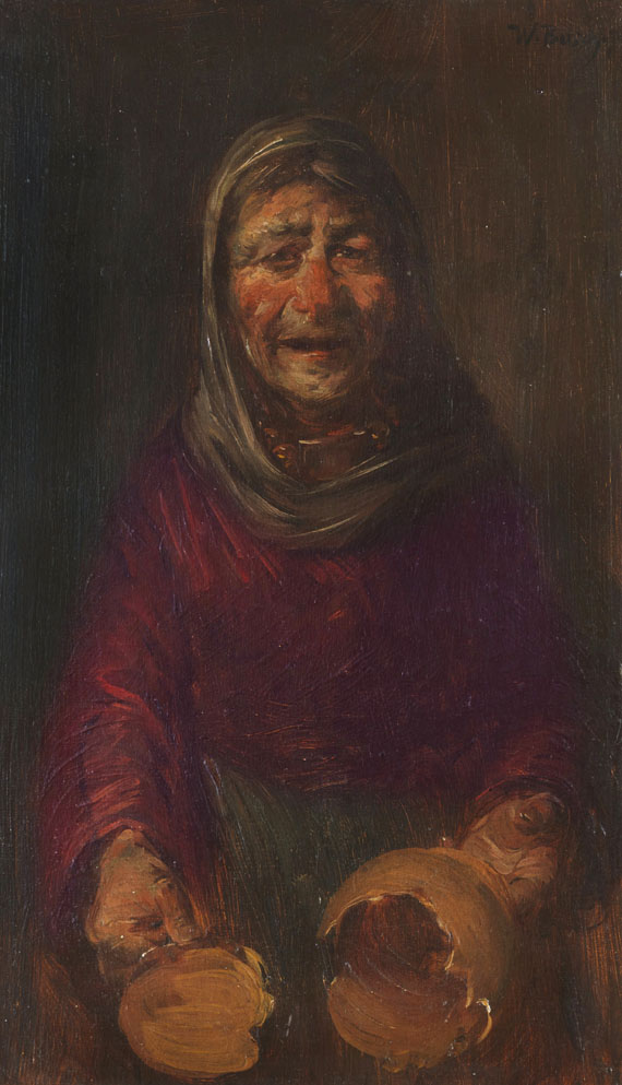 Alte Frau mit..., 1874