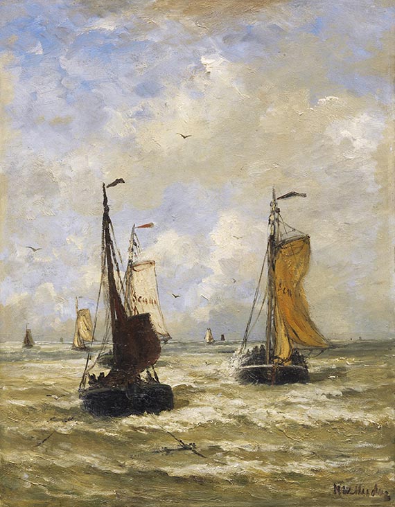 Hendrik Willem Mesdag - Die Rückkehr der Fischer