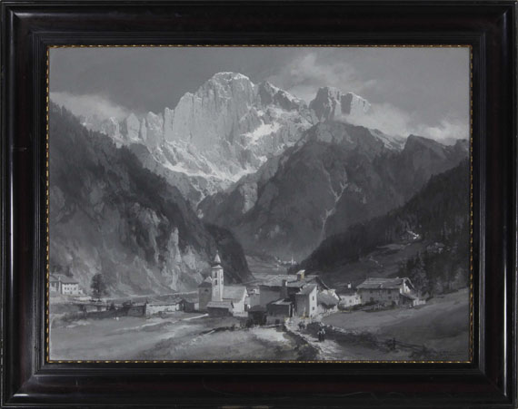 Edward Theodore Compton - Monte Civetta - Frame image