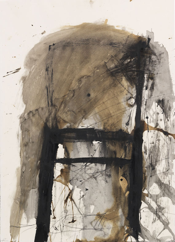 Antoni Tàpies - Chair on Paper