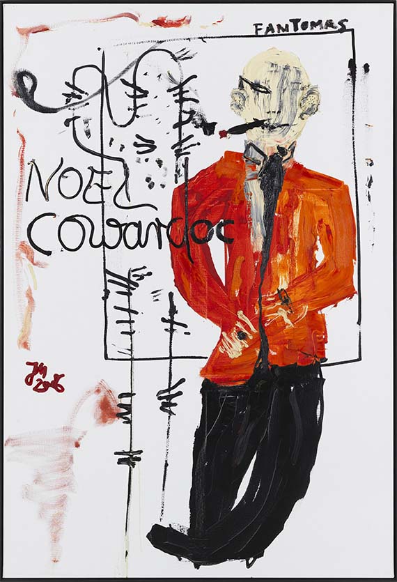 Jonathan Meese - Noël Coward is back III (Zahl und Freundschaft) - Frame image