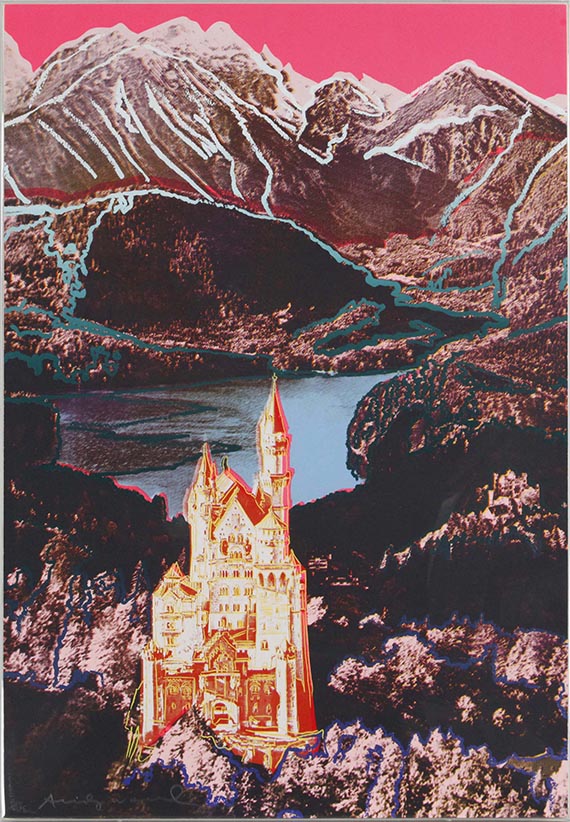 Andy Warhol - Neuschwanstein - Frame image