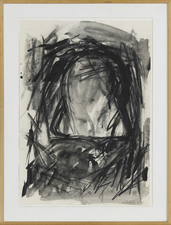 Georg Baselitz - Die Kaffeekanne - Frame image