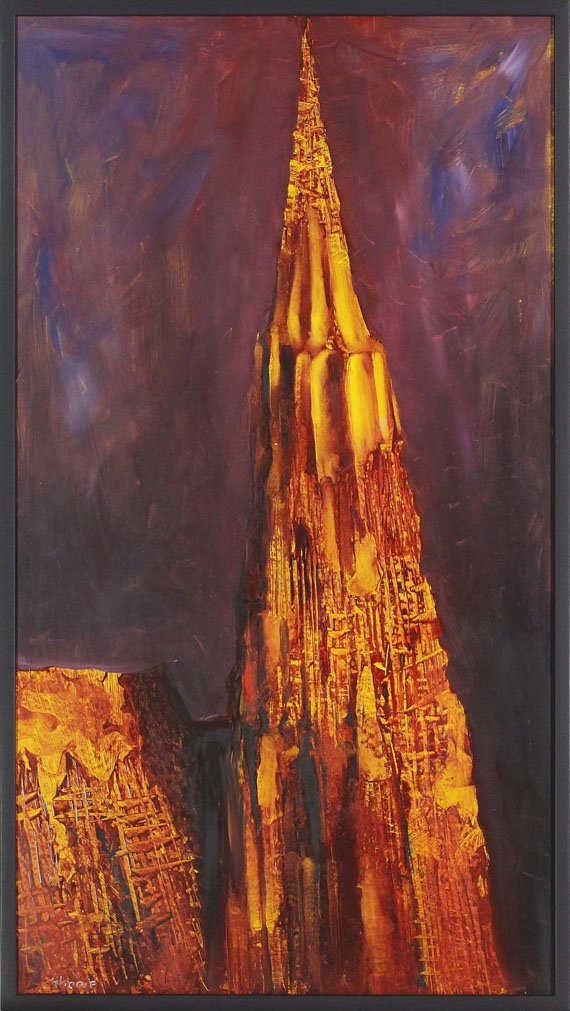 Adrian Ghenie - Ohne Titel (Stephansdom) - Frame image