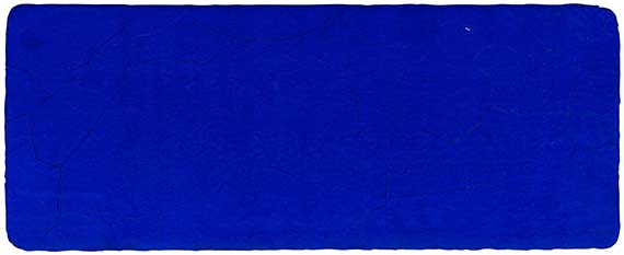 Yves Klein - Monochrome bleu sans titre - 