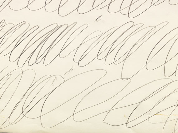 Cy Twombly - Untitled (Drawing for Manifesto of Plinio) - 