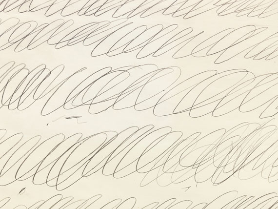 Cy Twombly - Untitled (Drawing for Manifesto of Plinio)