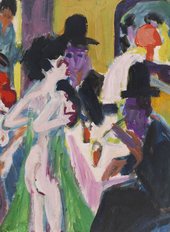 Ernst Ludwig Kirchner - Im Bordell - 