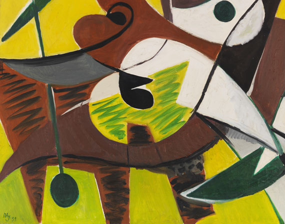 Ernst Wilhelm Nay - Vibration - 