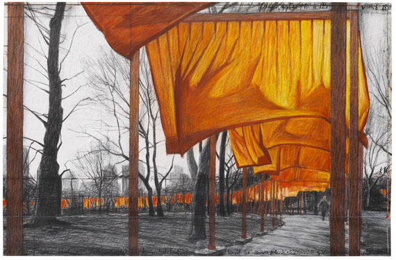 Christo - The Gates, Project for Central Park, NY (2-teilig)