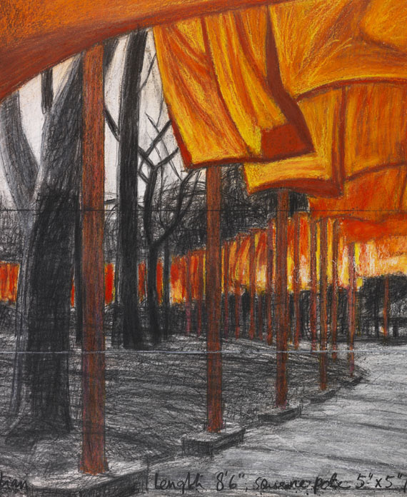  Christo - The Gates, Project for Central Park, NY (2-teilig) - 