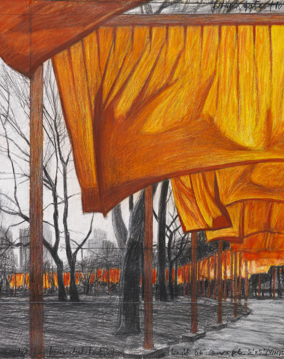  Christo - The Gates, Project for Central Park, NY (2-teilig) - 