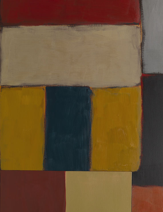 Sean Scully - Blue Yellow Figure - 